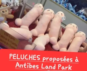 Peluches bites à Antibes Land Park - 0,50€ la partie