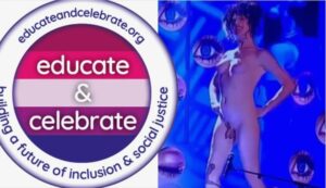 Trans comic nu au Friday Night Live TV