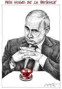 Poutine prix Nobel de la patience